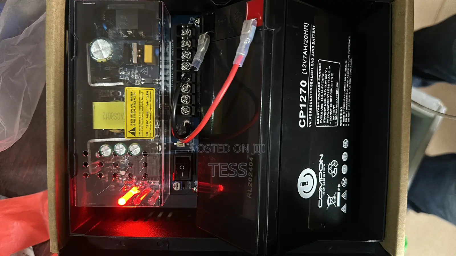 Access Control Power With Battery With Power Indicator.