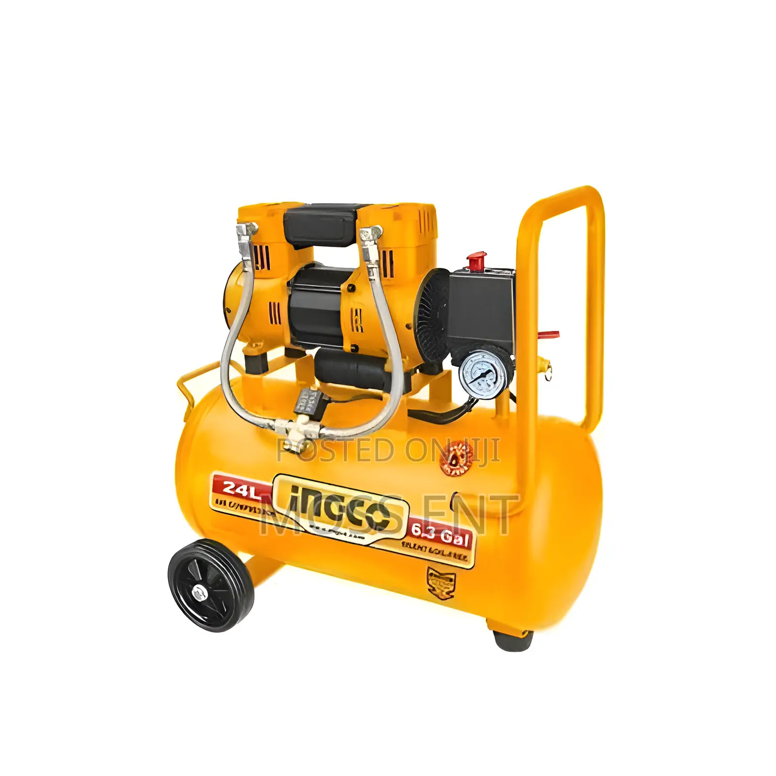 Ingco Air Compressor 24l 1.5hp Oil Free - C1 - Acs111242