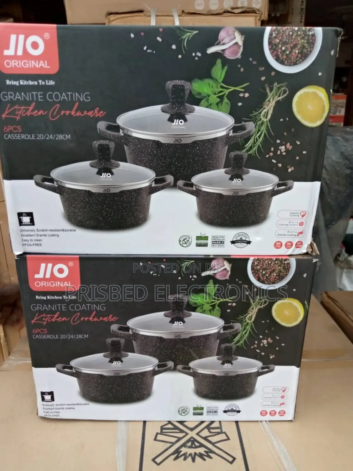 #JIO Original 6pcs Casserole Cookware Set