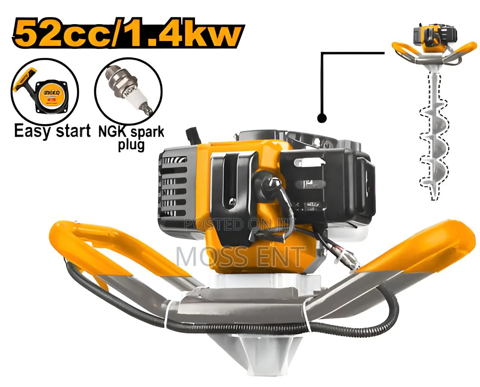 Ingco Earth Auger 52cc # Gea55221-1