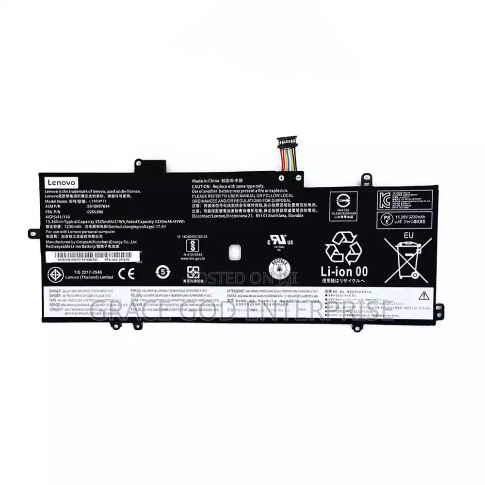 Original Lenovo X1 Carbon 7/8th Gen Battery L18c4p71/L