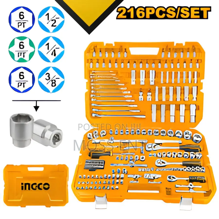 216 PCS Combination Tools Set - Hkthp22161