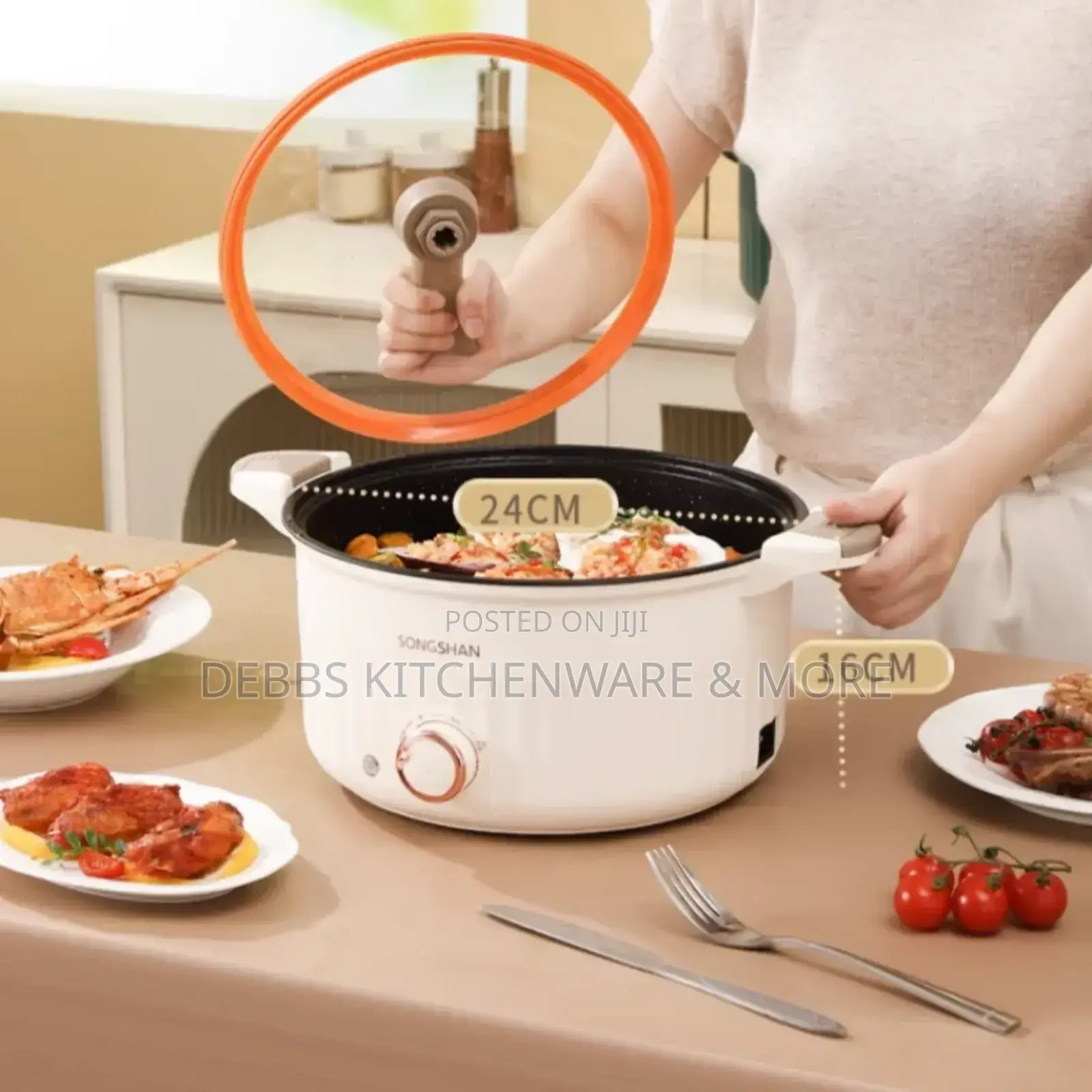 28cm Multifunctional Electric Pressure Cooker
