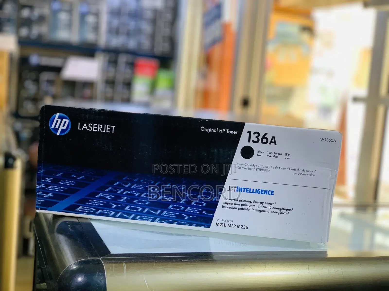 Hp 136a Original Toner Cartridge (W1360a)