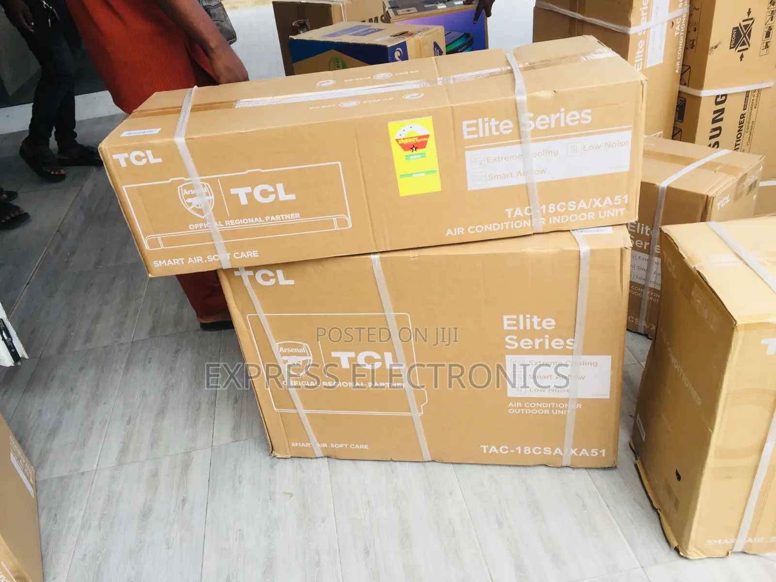 Sleek White Air Conditioner TCL 2.5hp Inverter Split