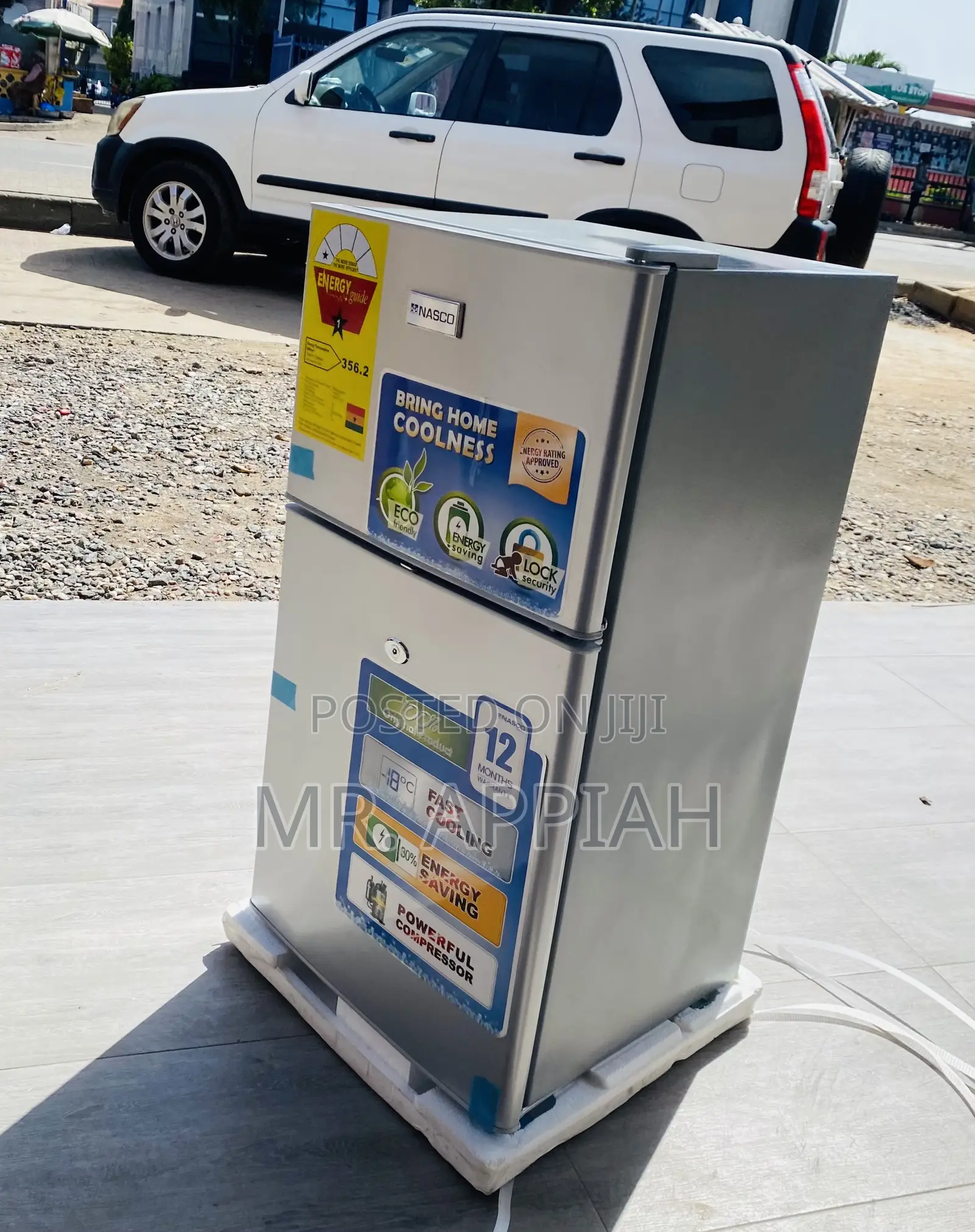 Durable and Affordable Nasco 90L Nasf2-120 2 Door Fridge.