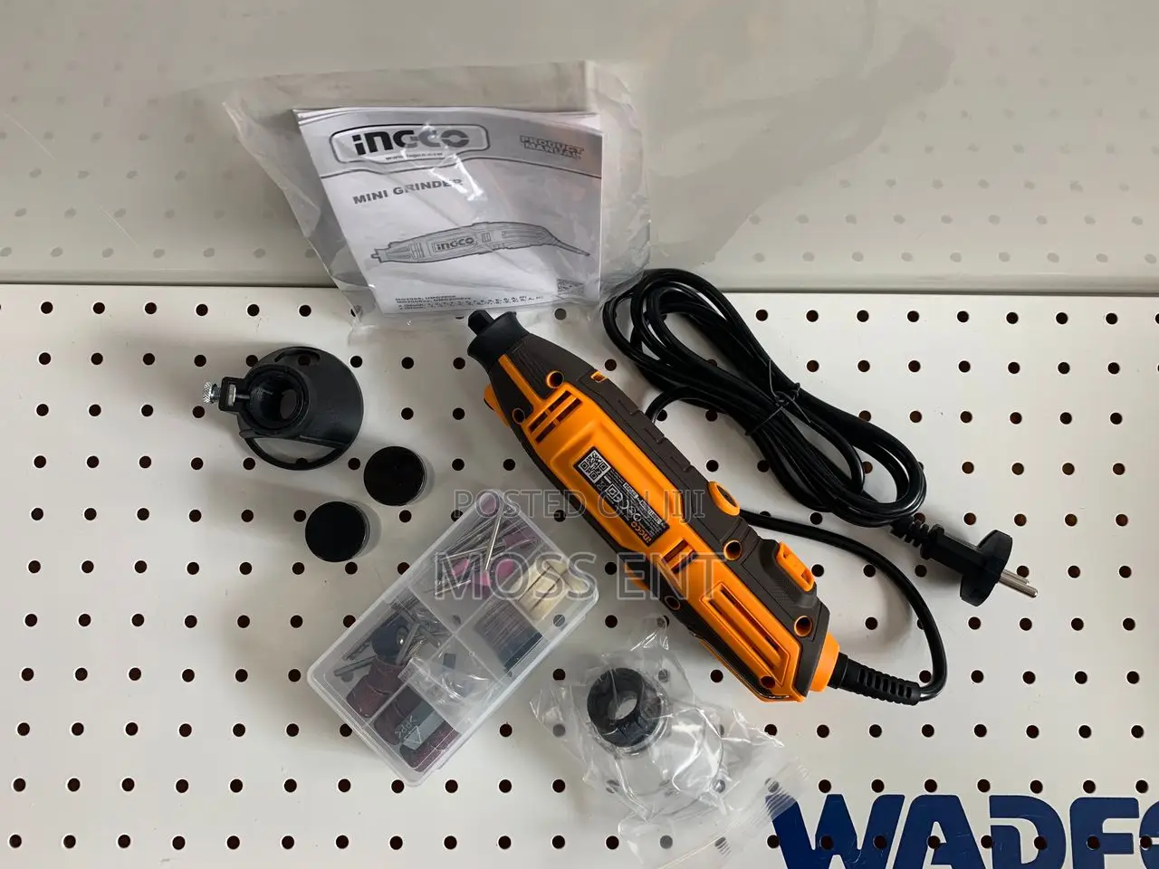 Ingco Mini Grinder 200w + Accessories - Mg2008