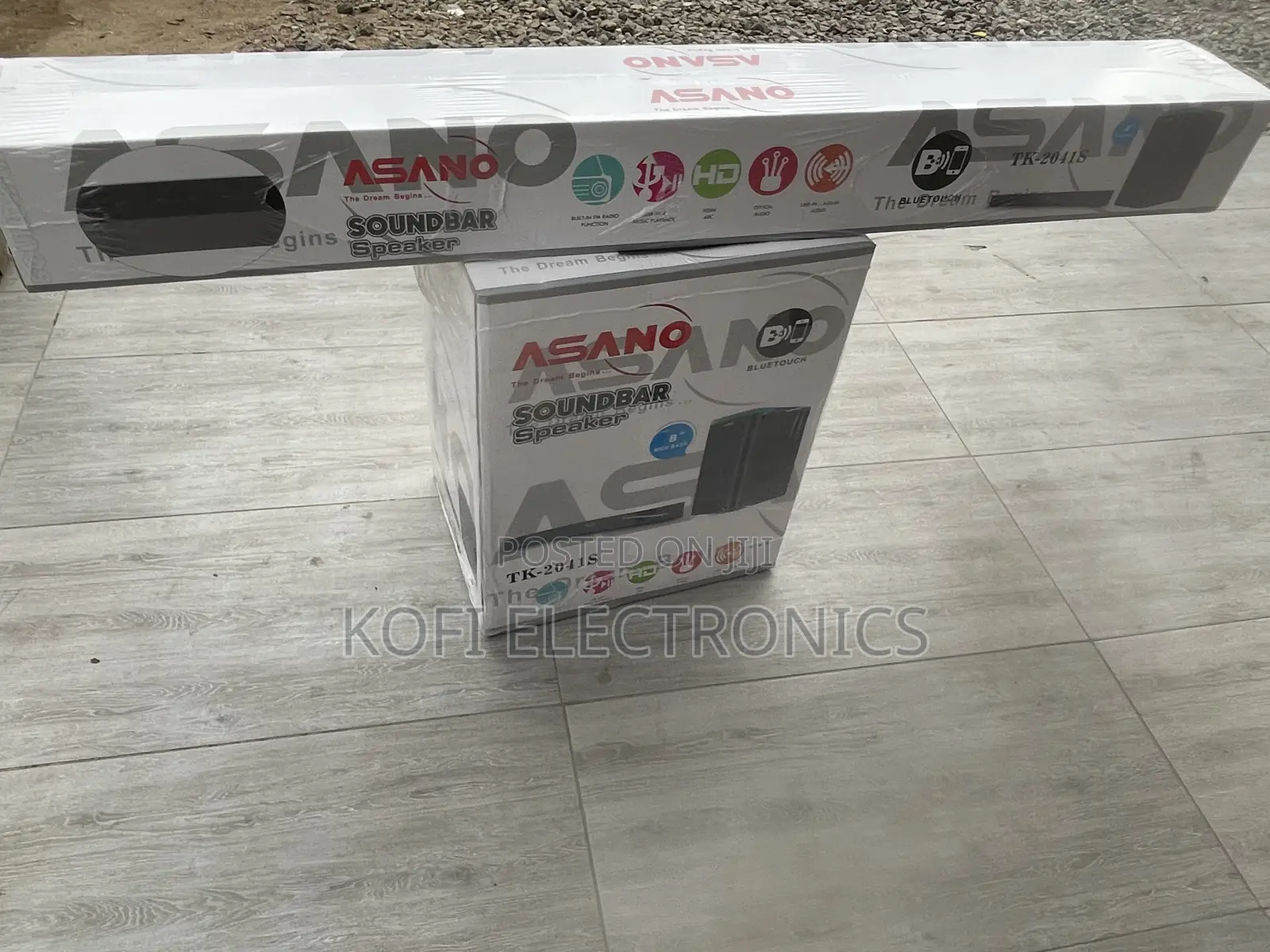 Asano TK-2041S Sound Bar With Remote Control