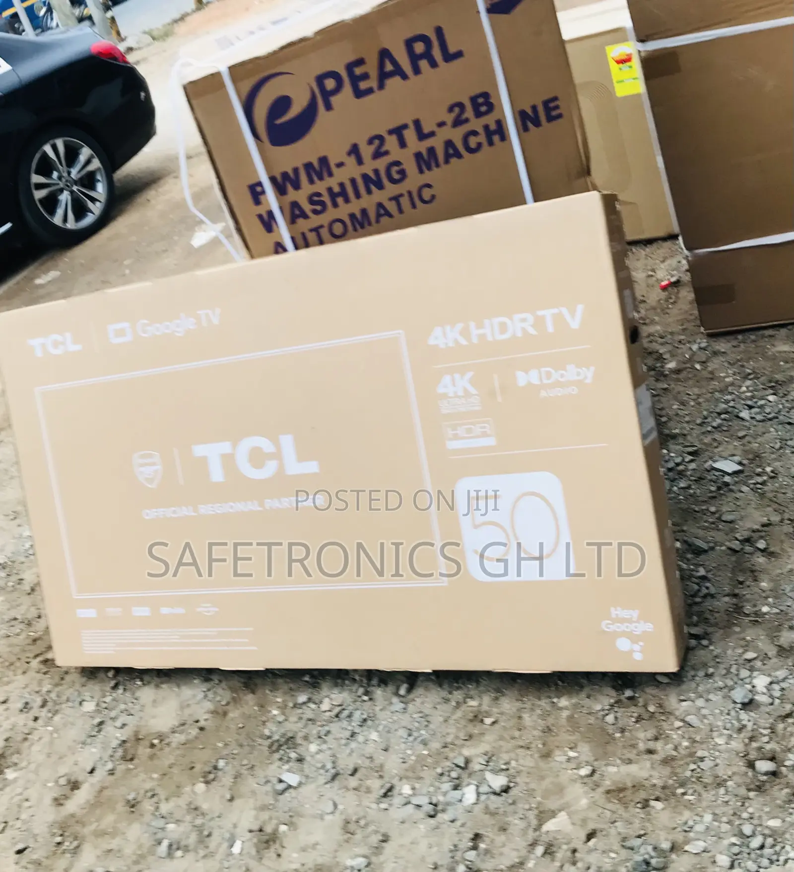 Lastest 50 Inch Smart Qled TCL C645 (Black) Tv 