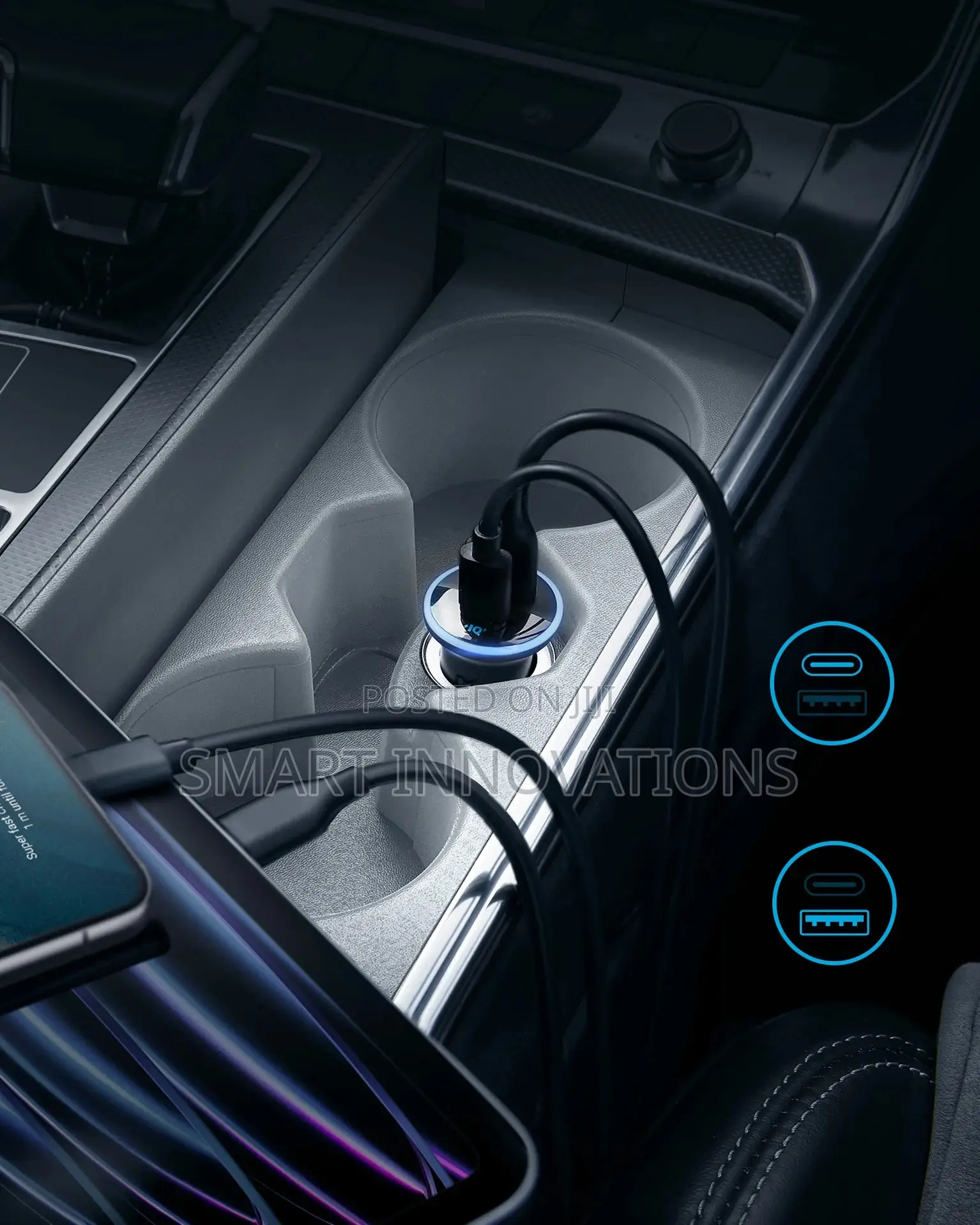 Anker 323 Car Charger (52.5W)