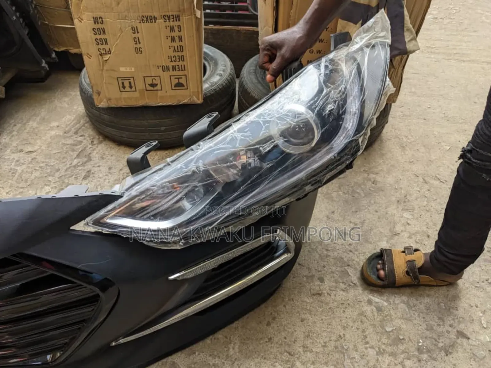 Elantra 2017 Led Inbuilt Headlight Available