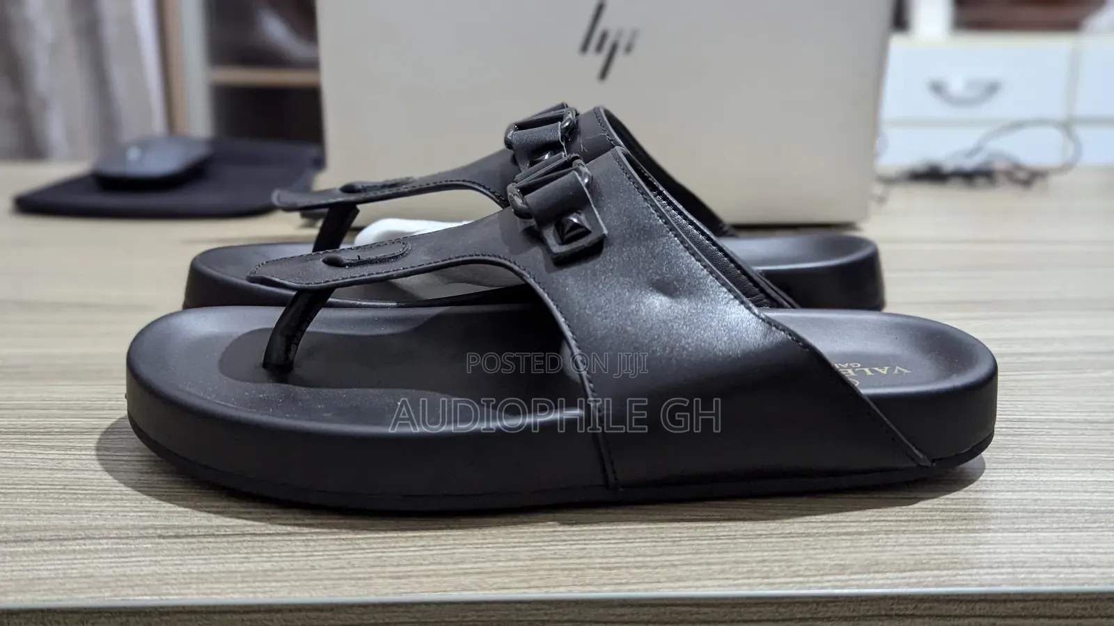 Valentino Garavani Men's Leather Slippers