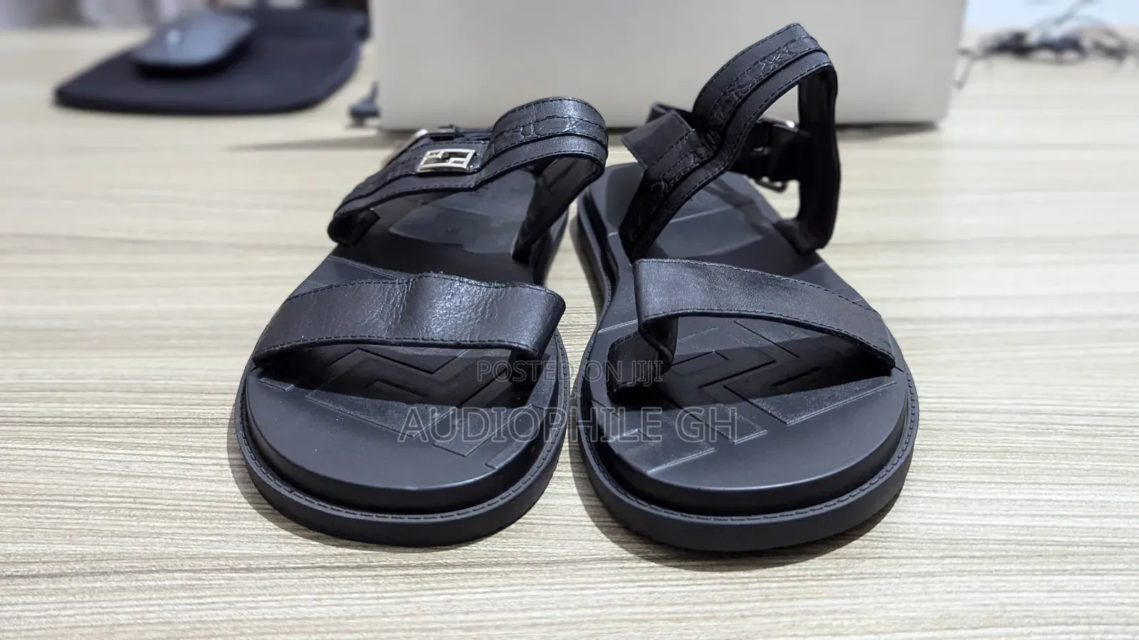 Pitot Anteni Men's Leather Slippers Leather