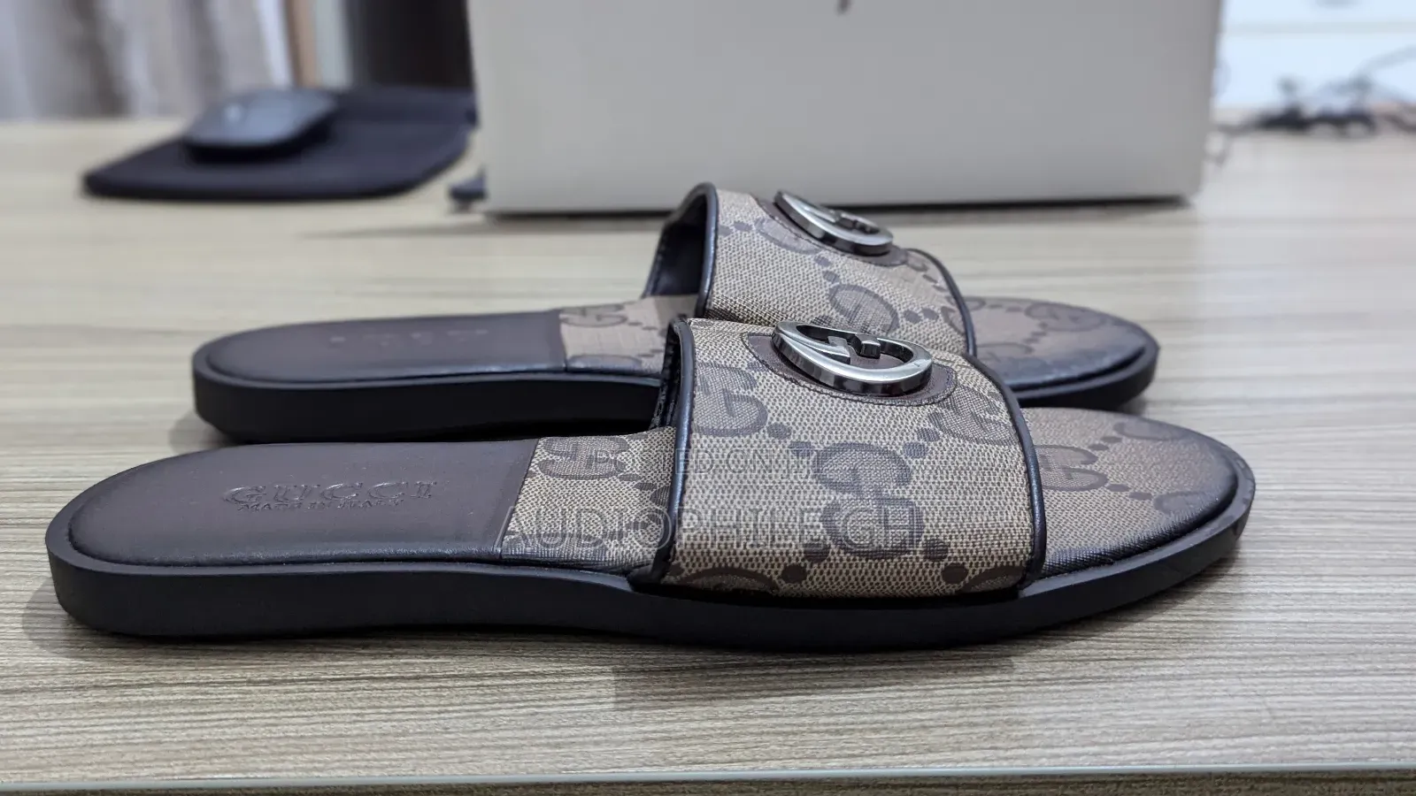 Premium Men's Leather Slippers
