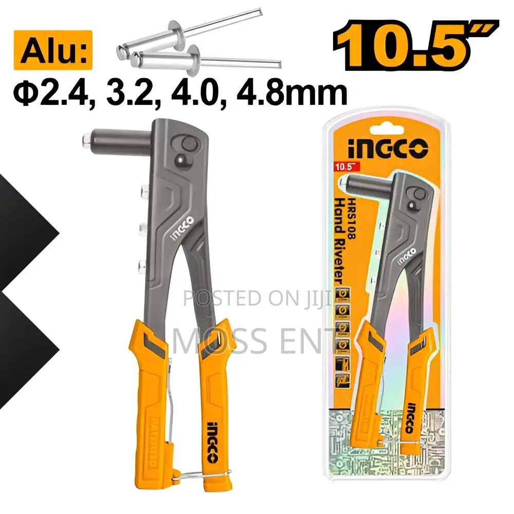 Hand Riveter 10.5" 2.4-4.8mm - Hrs108