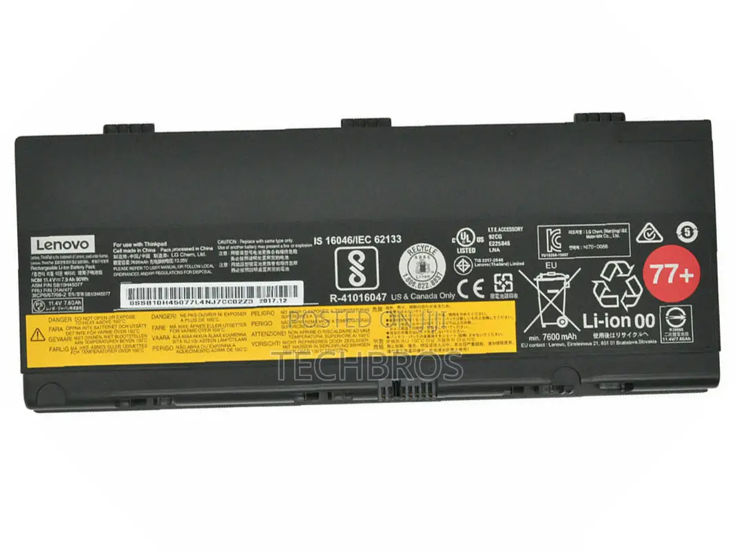 Original Lenovo Thinkpad P50/P51 Battery(77+)