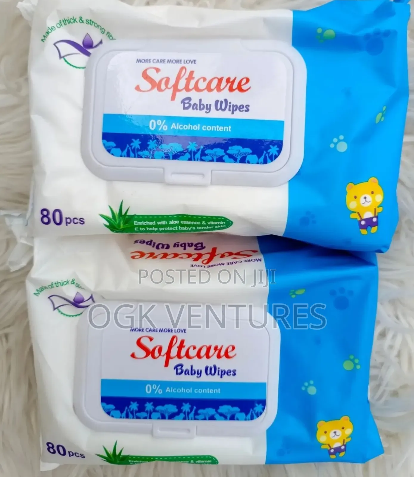 Softcare Wipes
