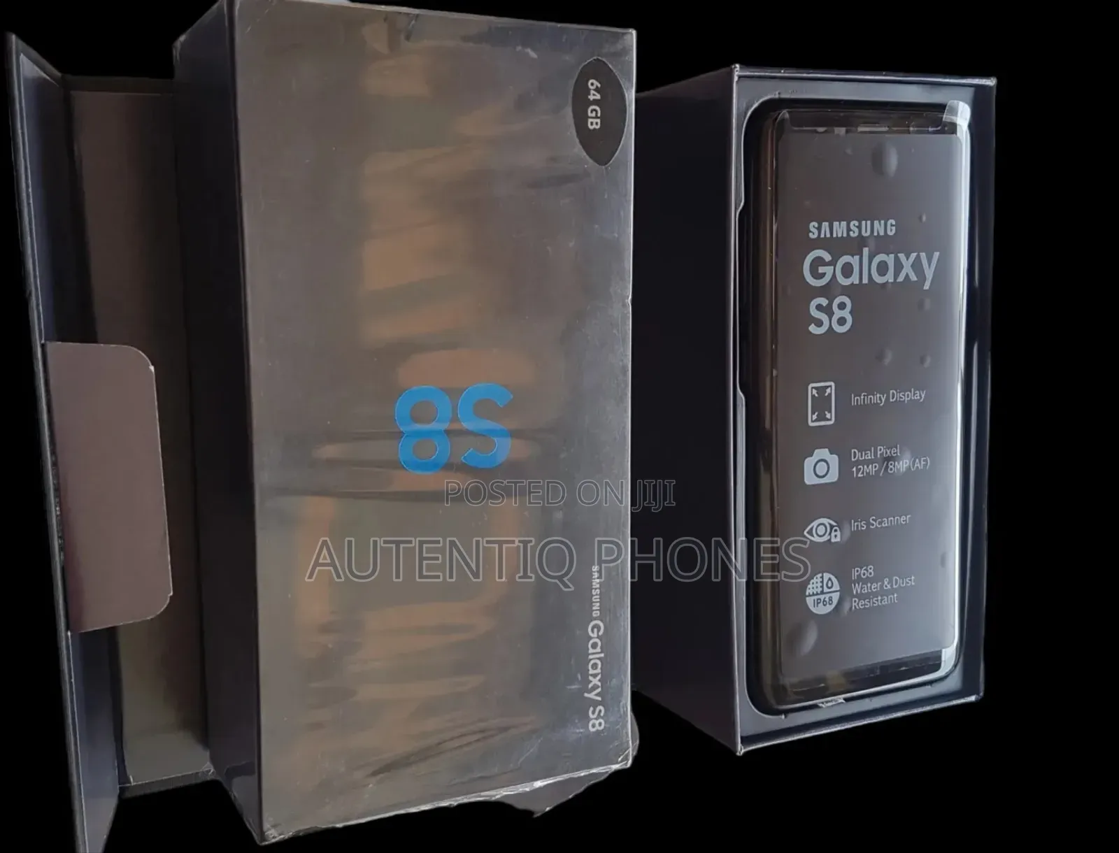 New Samsung Galaxy S8 64 GB Black