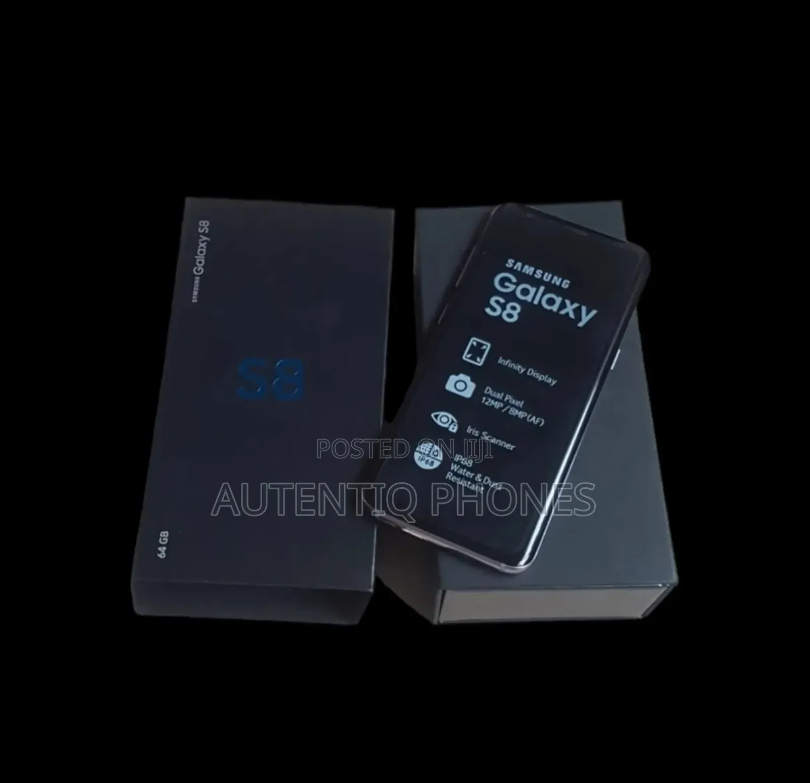 New Samsung Galaxy S8 64 GB Black