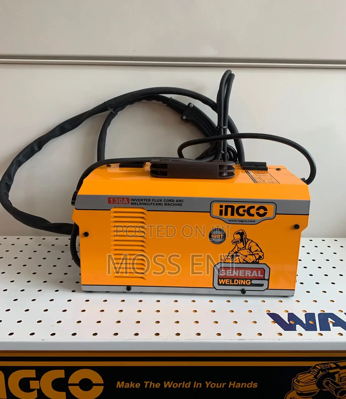 Inverter Flux Arc Welding Machine 130a at 40% - Ing-Fc13012