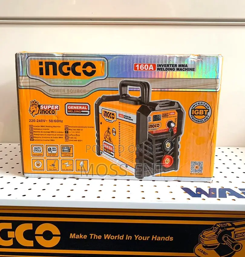 INGCO Inverter MMA Welding Machine 180A - ING-MMA18058