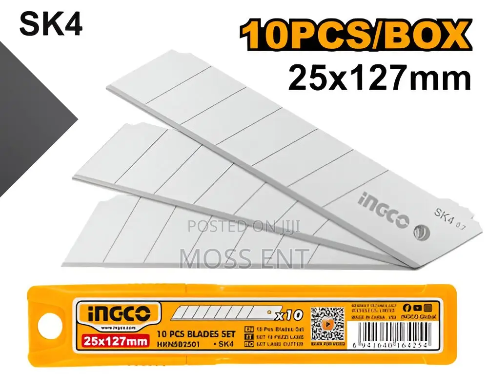 10 PCS Blades Set 25x127mm - Hknsb2501