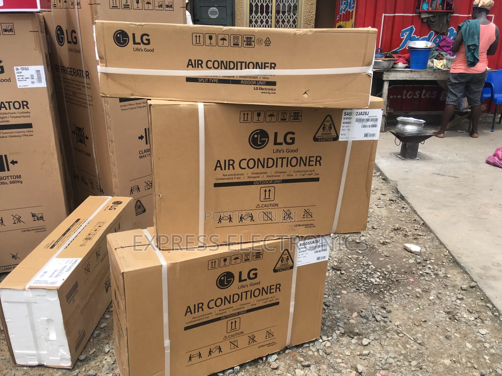 Auto on and Off LG Dual Inverter System 1.5hp