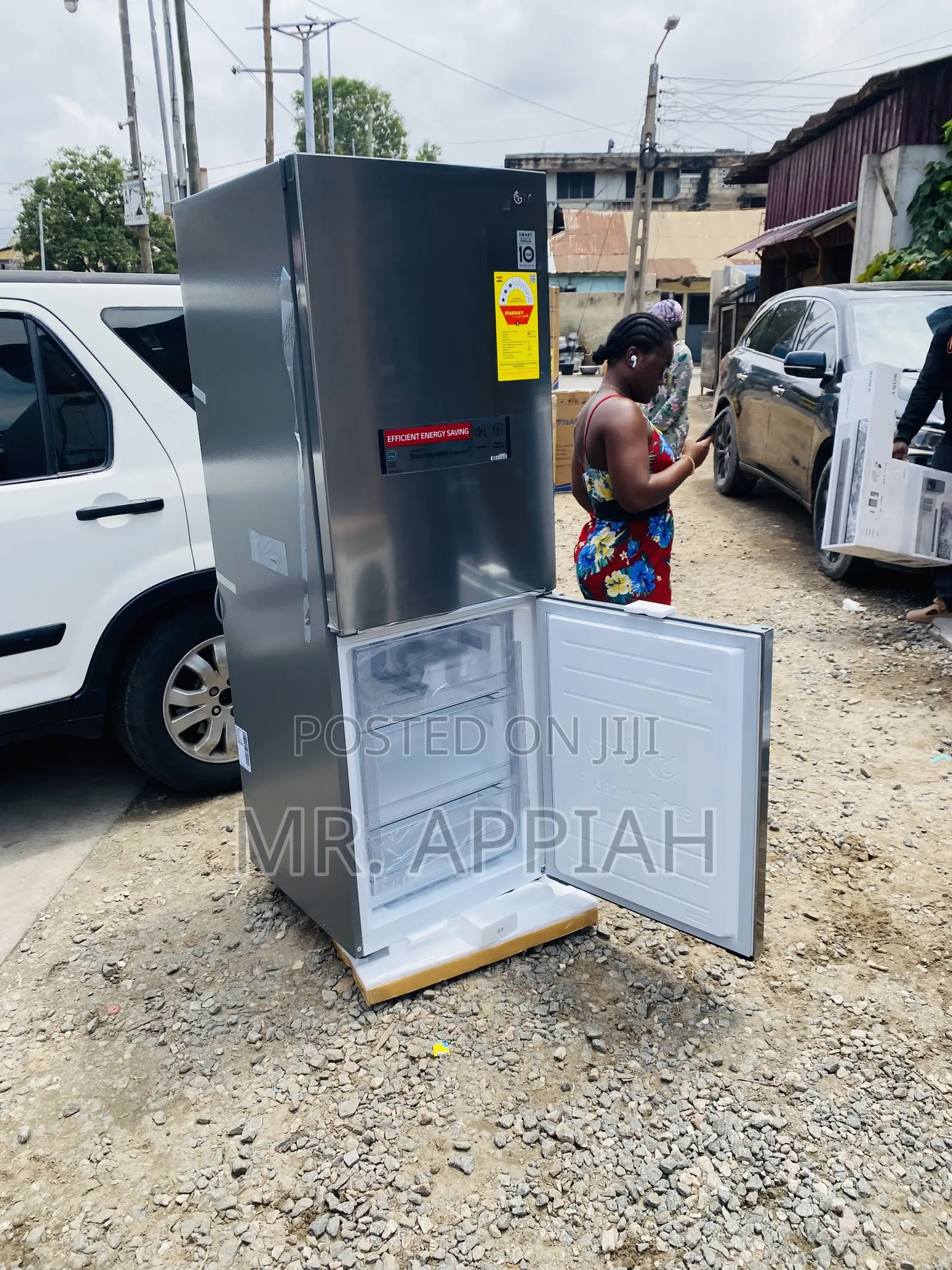 Extremely Chilling LG 355L Double Door Fridge(GC-B399nljm).