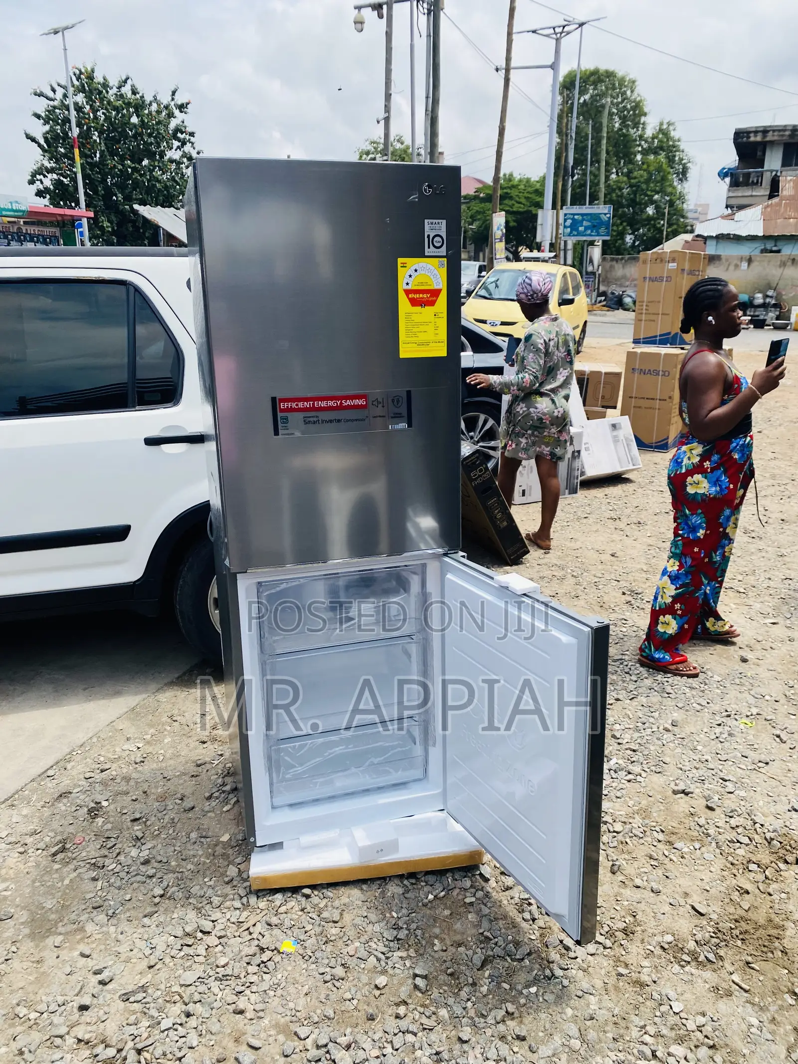 Extremely Cooling LG 355L BottomFreezer Fridge(GC-B399nljm)