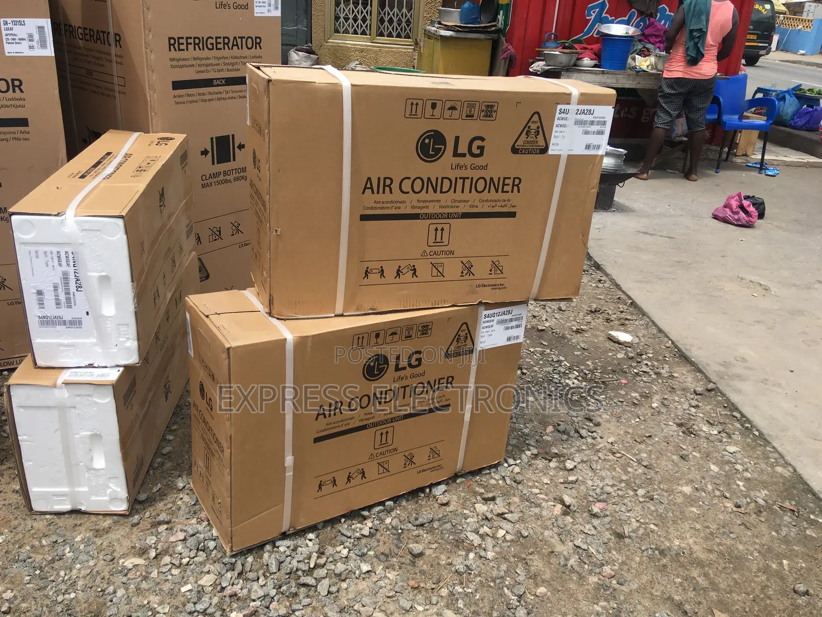 Fresh Air Supply Dual Inverter Lg 1.5hp AC