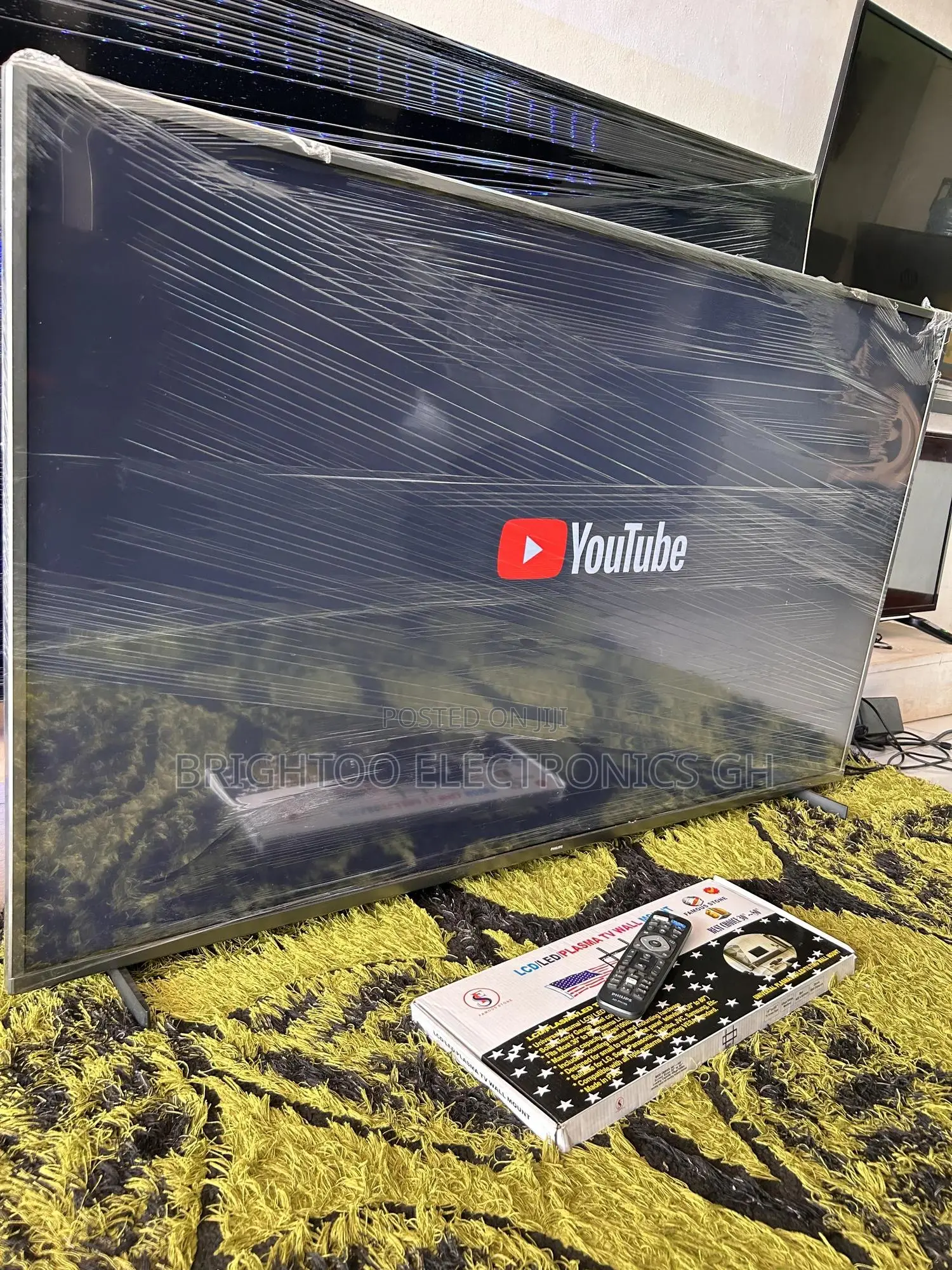 55inches Digital Satellite Ultra Hd Led Smart Phillips.