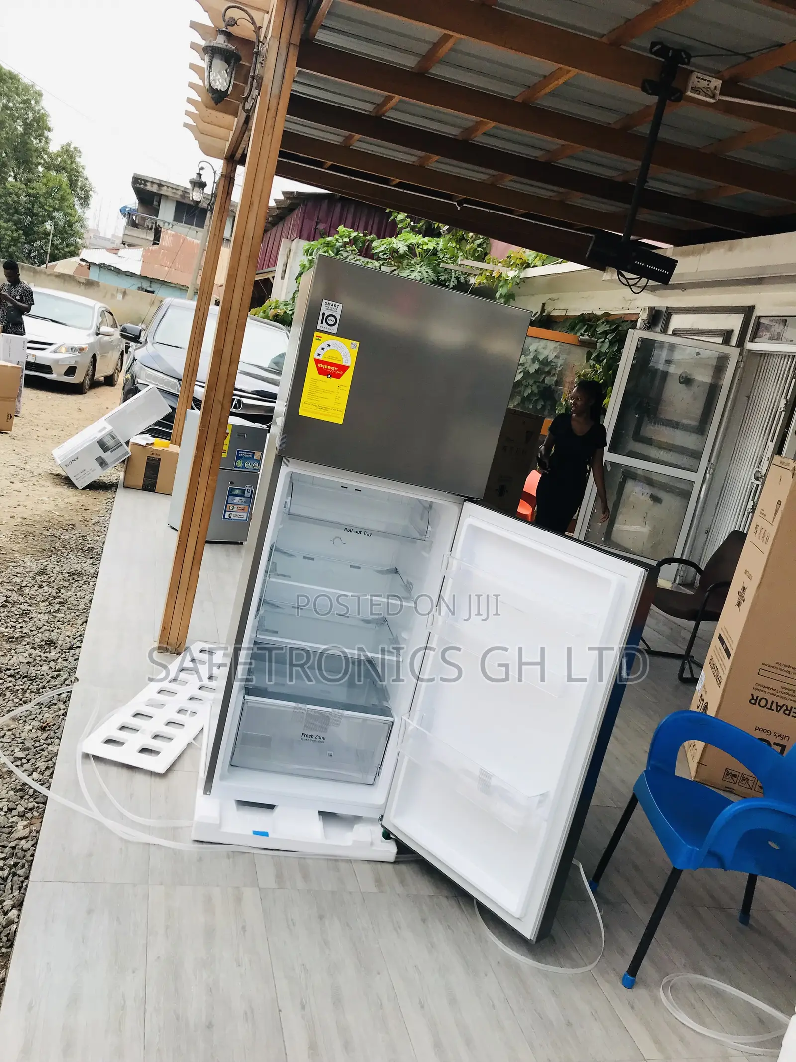 Purchase Quality LG GN-B312PLGB (Gray) Doubledoor 
