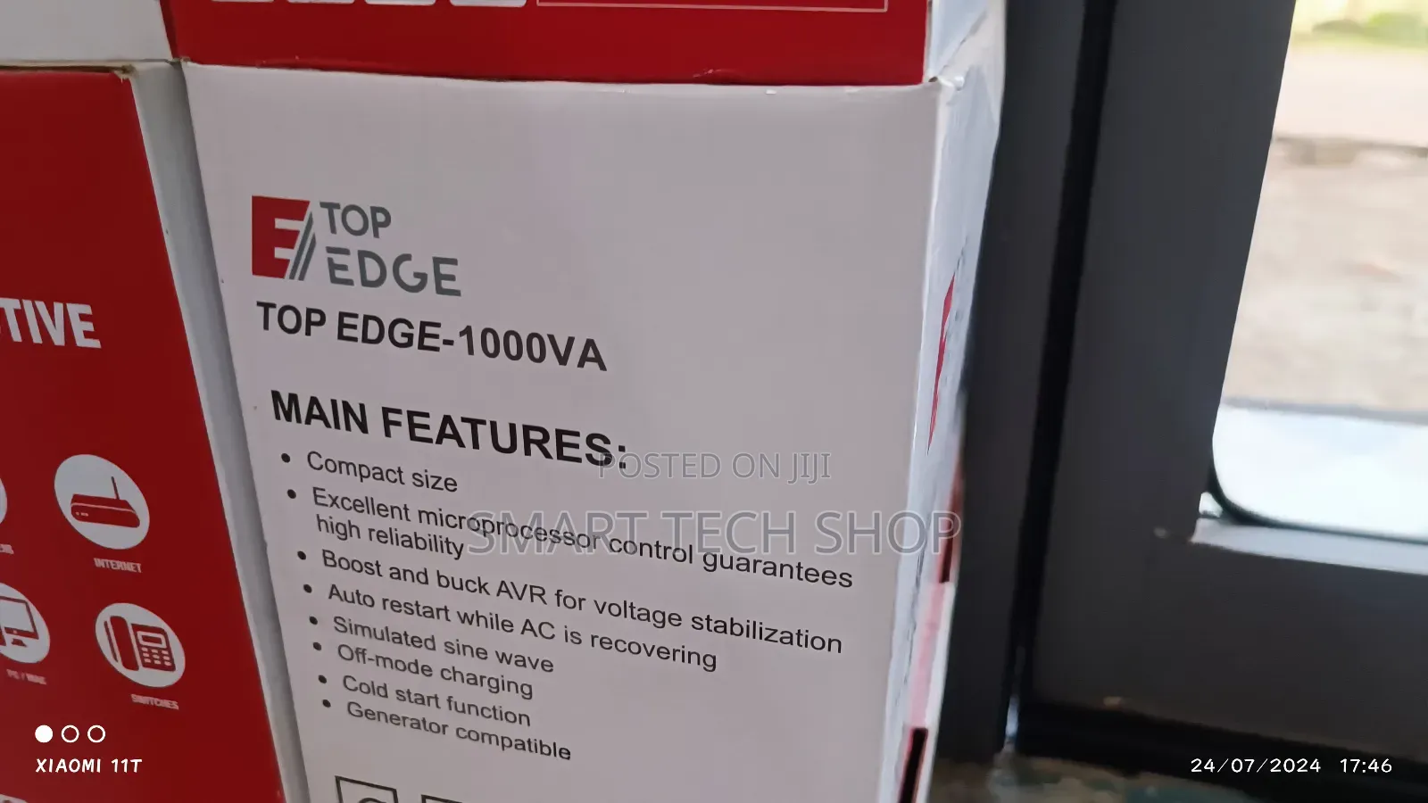 Topedge 1ka 1000va Line Interactive UPS With Inbuilt AVR