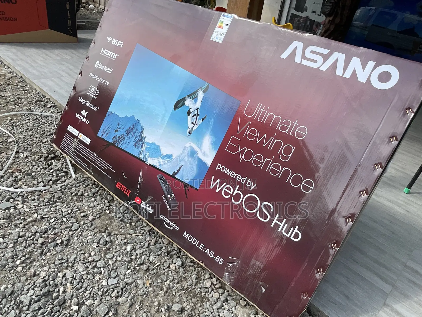 LED New UHD Smart Asano Webos 65inches Tv