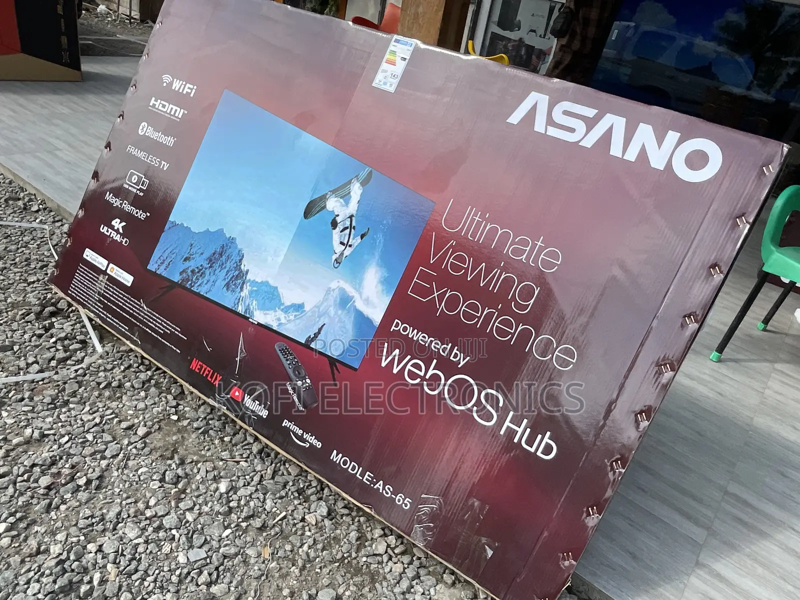 LED New UHD Smart Asano Webos 65inches Tv