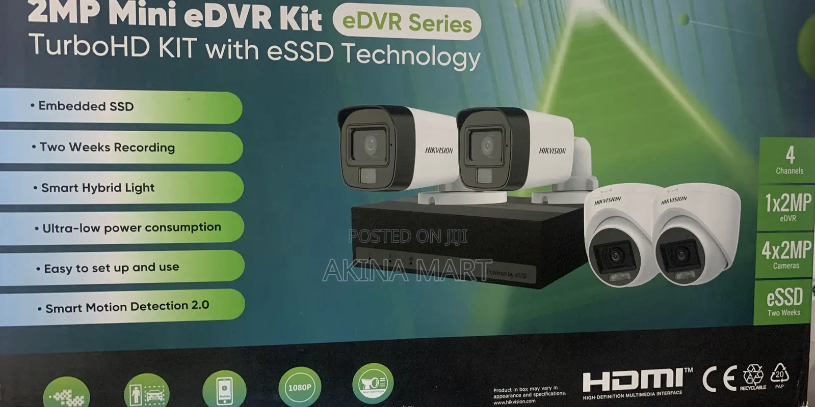 2mp Mini Edvr Kit Turbohd Kit