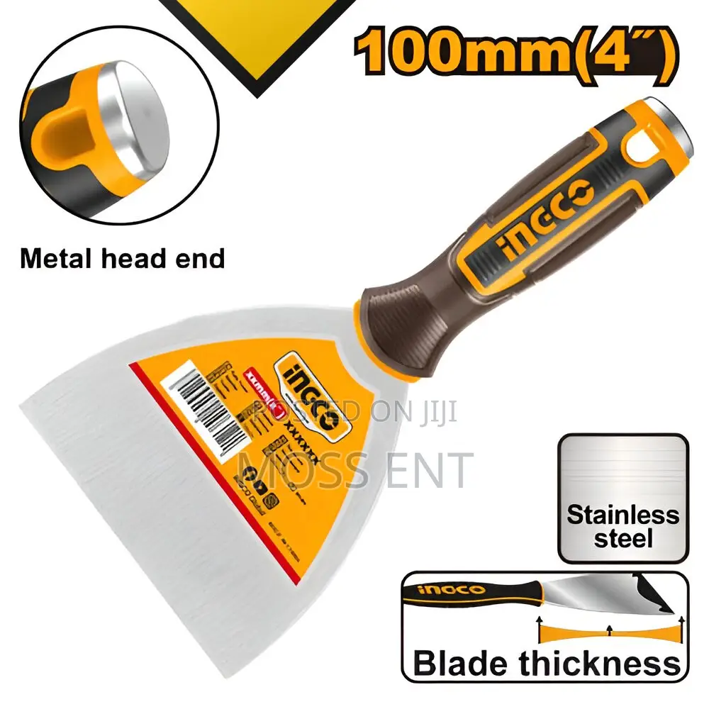 Putty Trowel With Rubber Handle 4" - Hput08100