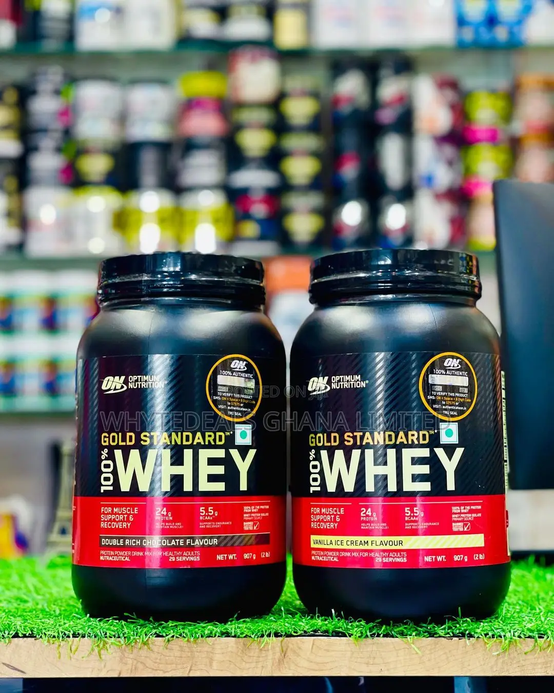 100%Authentic From Usa!Gold Standard 100% Whey Protein 907G