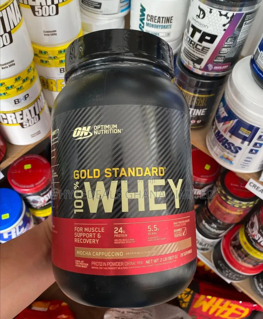 Optimum Nutrition Gold Standard 100% Whey Protein 2lbs