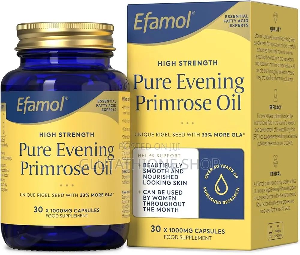 High Strength Pure Evening Primrose Oil