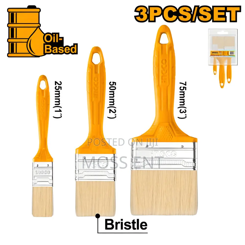 3pcs Paint Brush Set - CHPTB