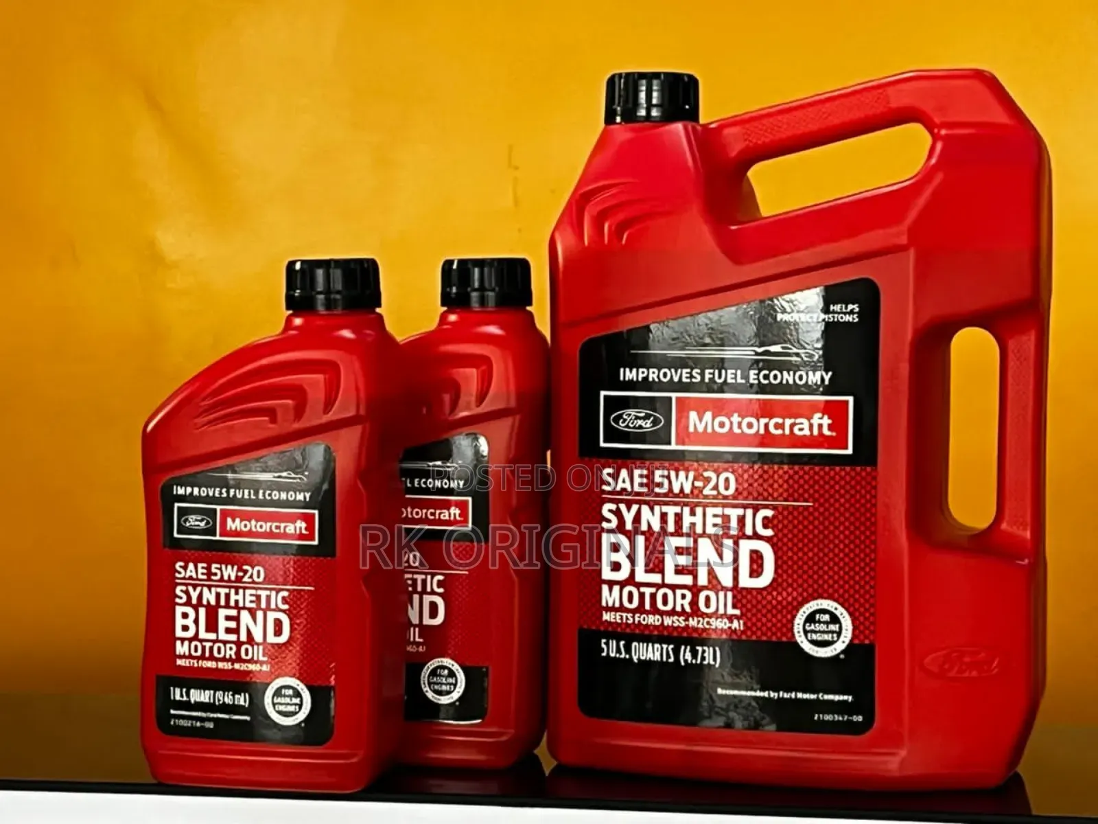Motorcraft® Engine Oil 5w20 5l Imported From Usa🇺🇸