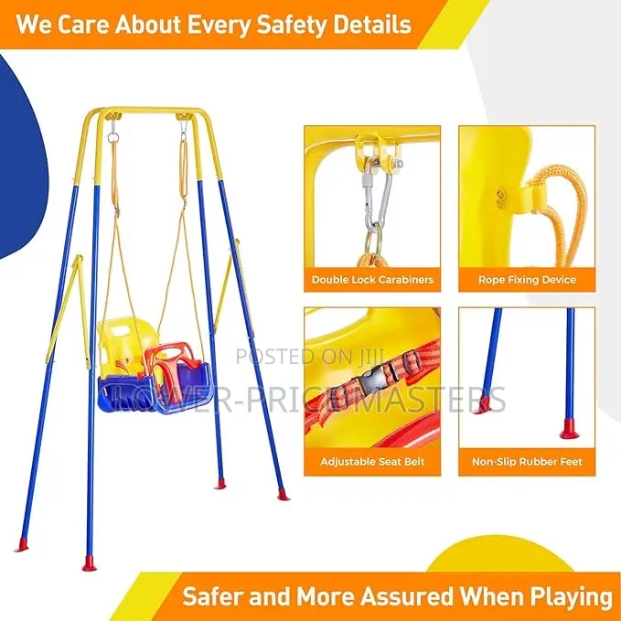 Babes Swing Set for 3 Months to 10 Years