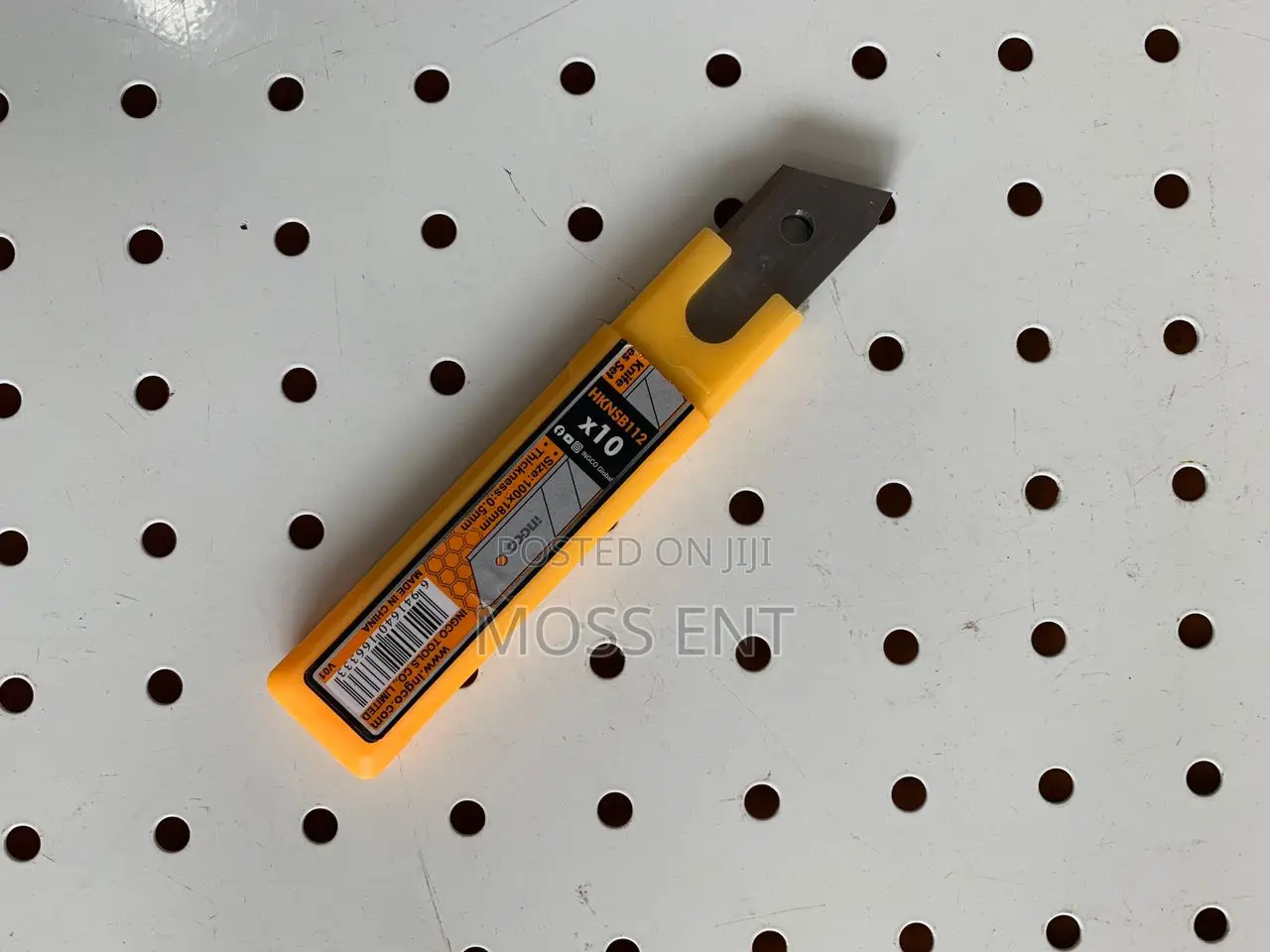 10 PCS 18mm Knife Blades Set - Hknsb112