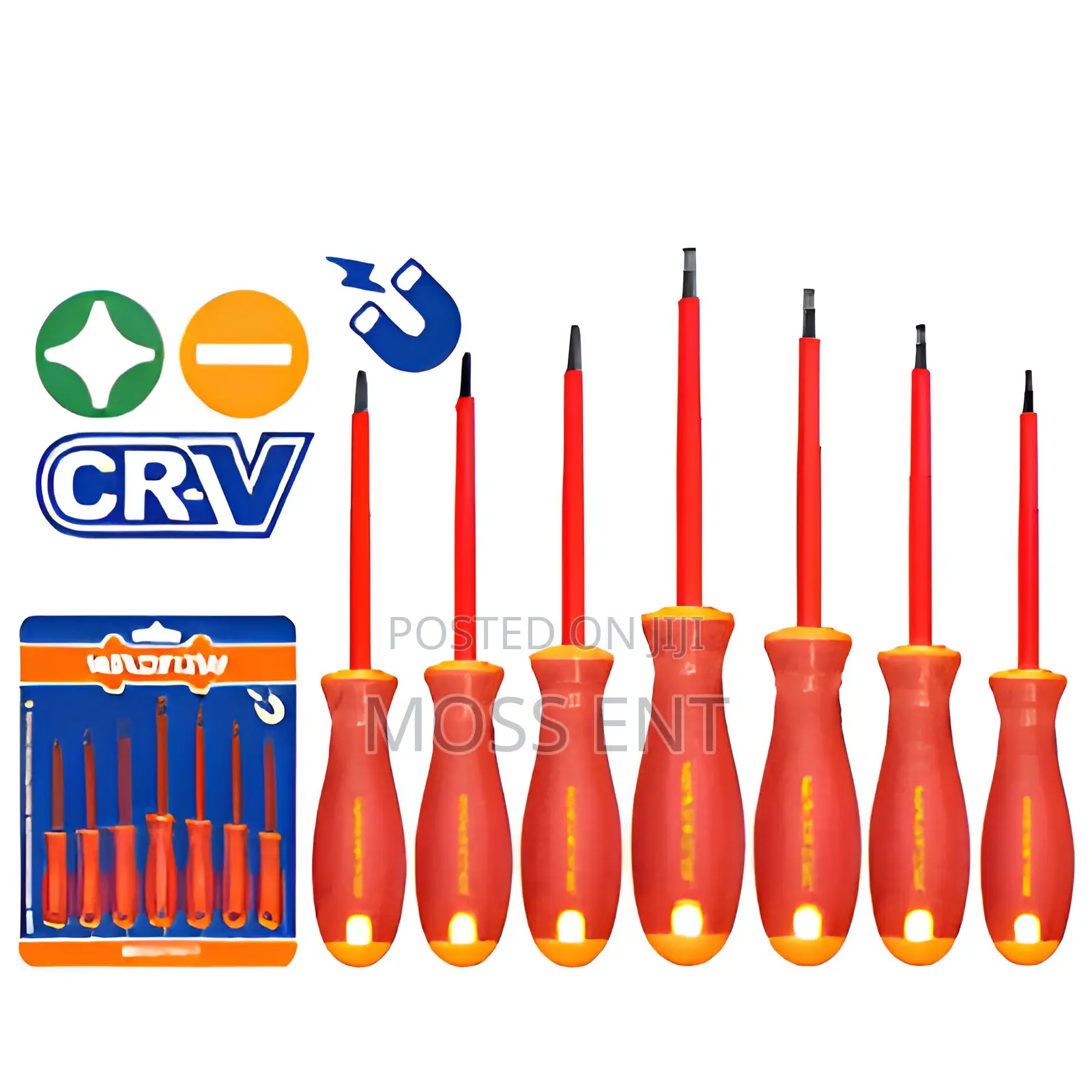 7 PCS Insulated Screwdriver Set - Wss7407