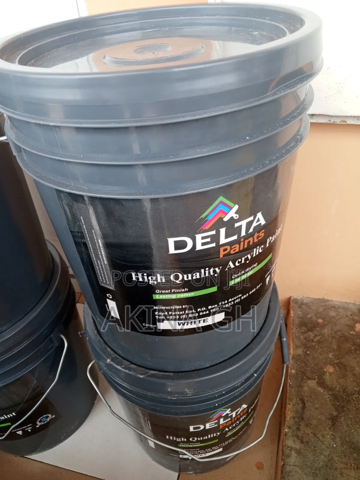 Delta High Quality Emultion Paint 20l Bucket