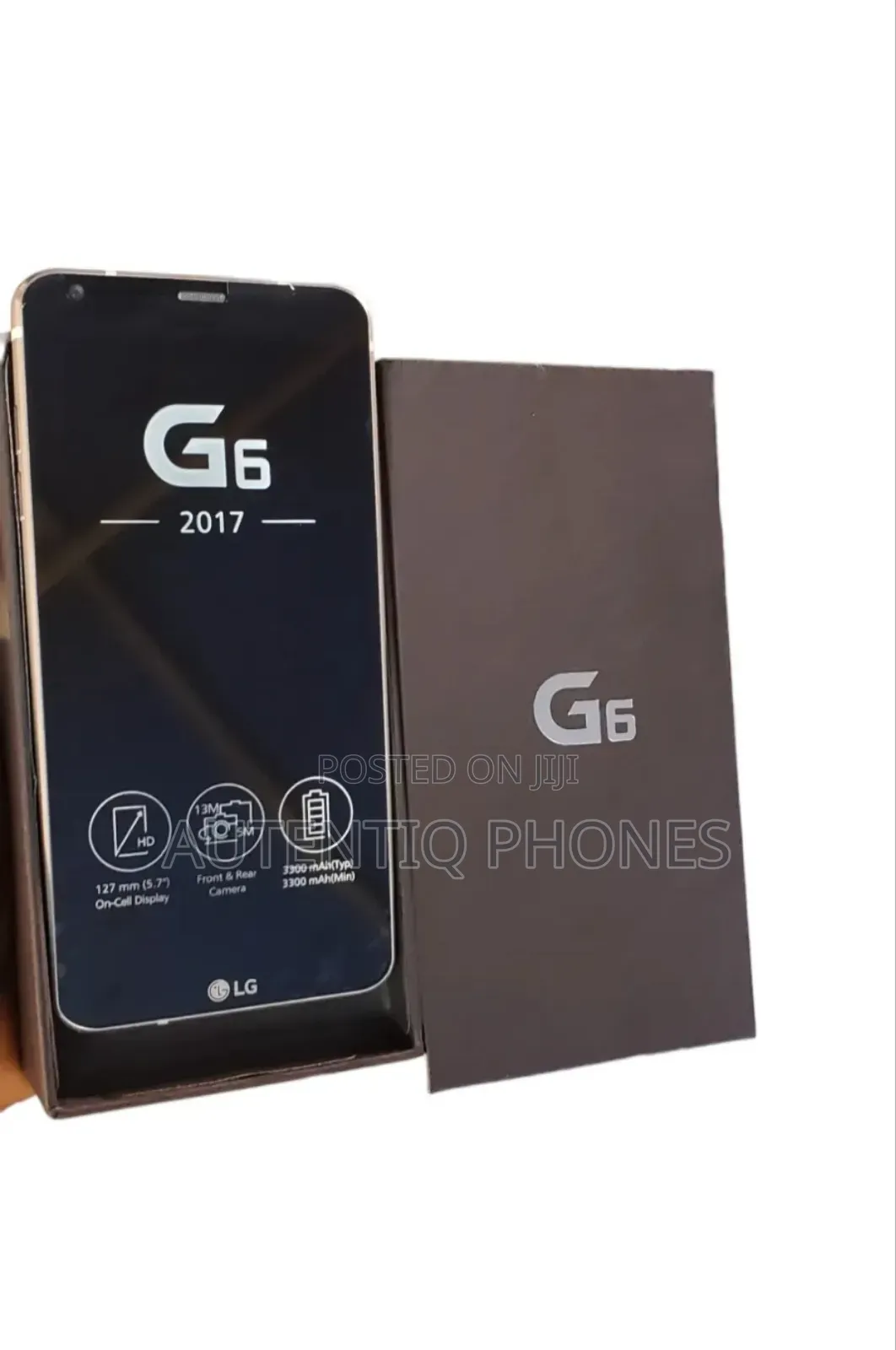 New LG G6 64 GB Black