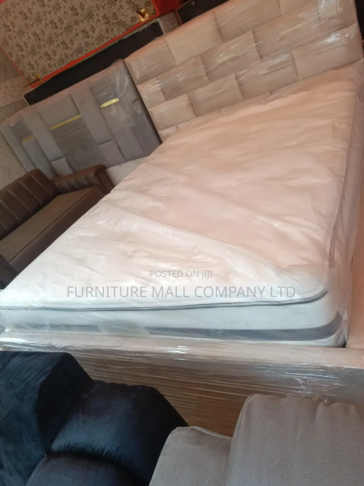 Lovely 2024 Bed With Mattress Available as Seen. Freee