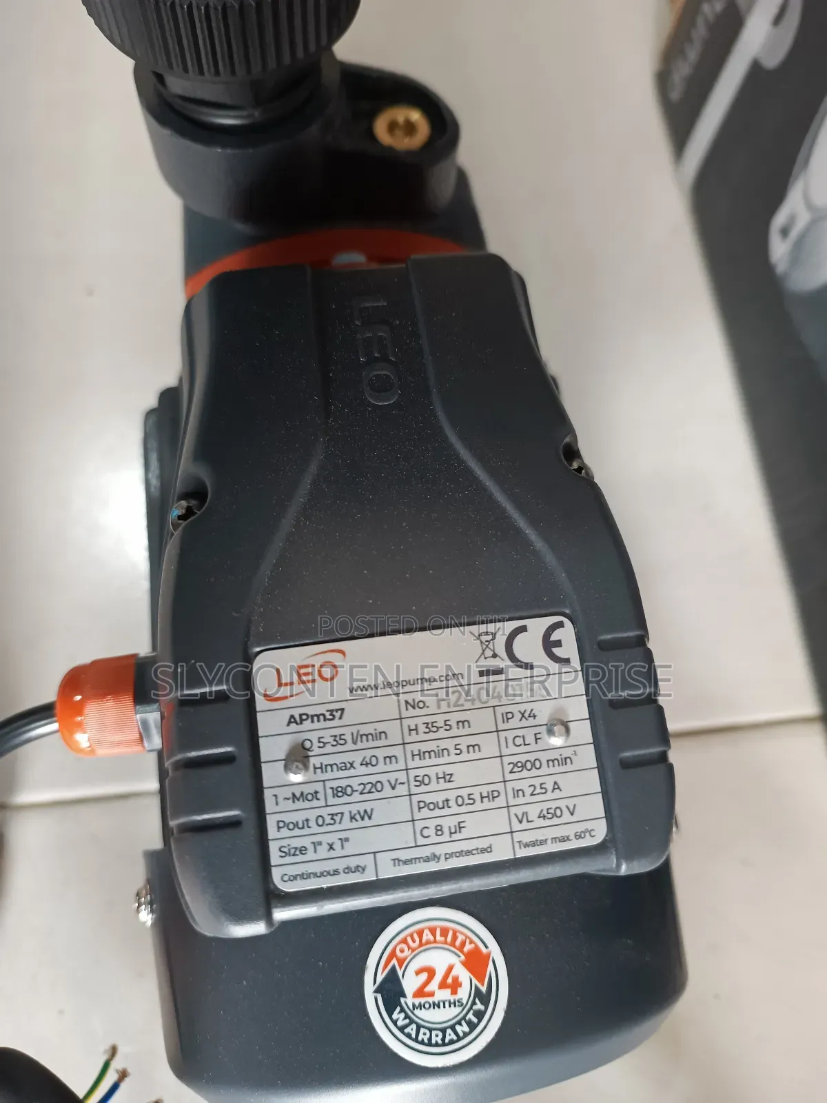 Leo 0.5hp Automatic Water Pump Complete Set