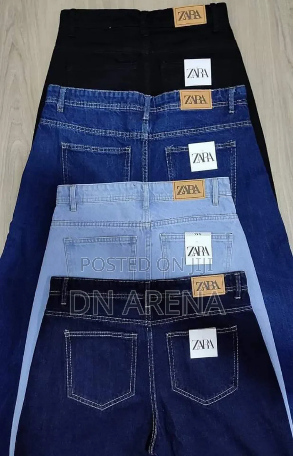 Ladies Baggy Jeans Trousers